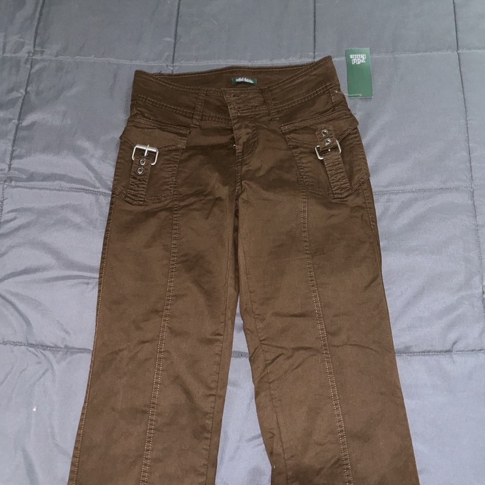 Brown Cargo Pants